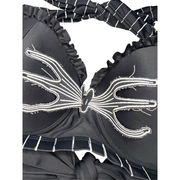 The Nightmare Before Christmas Women’s Medium Jack Skellington Bikini Swimsuit - Picture 4 of 9